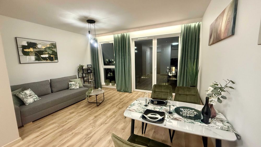 Świeżo wykończony apartament przy plaży - do wynajęcia