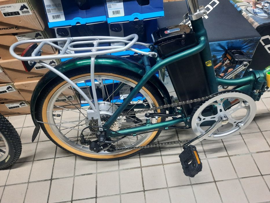 Bicicleta dobravel eletrica nova