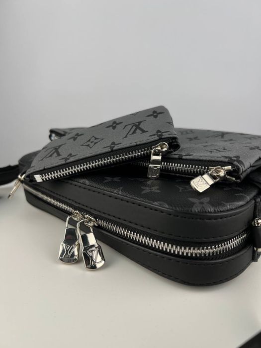Сумка через плече 3в1 / Мужская сумка Louis Vuitton