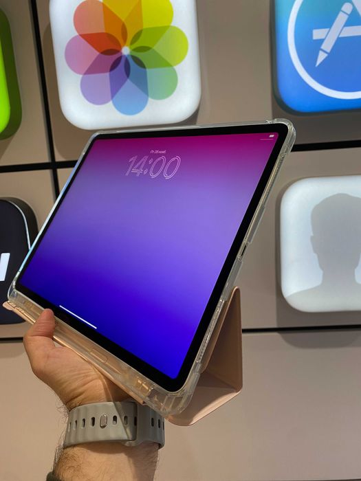 Apple iPad Pro 4 12.9 128GB Silver Батарея 100% Состояние как новый