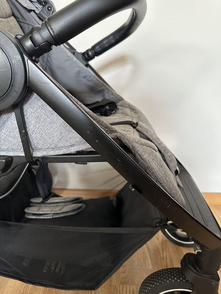 Коляска BRITAX-ROMER B-AGILE R, колір Elephant Grey/Black