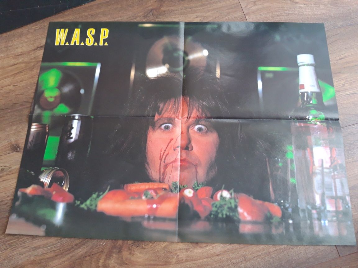 W.A.S.P. & THE Almighty plakat z czasopisma