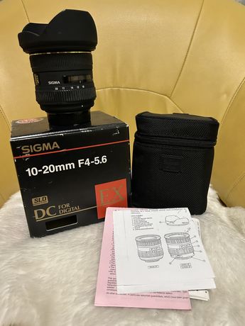 Obiektyw Sigma 10-20mm f/4-5.6 EX DC HSM Nikon