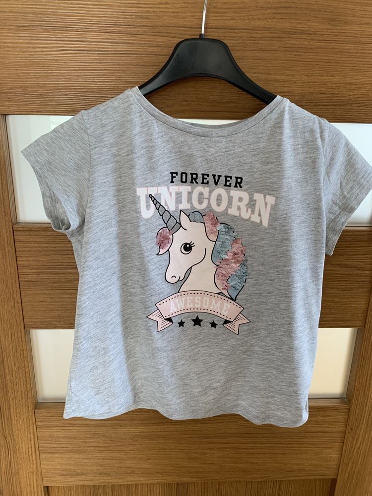T-shirt dla dziewczynki Unicorn