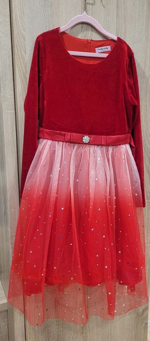 Sukienka świąteczna 146-152, wigilia