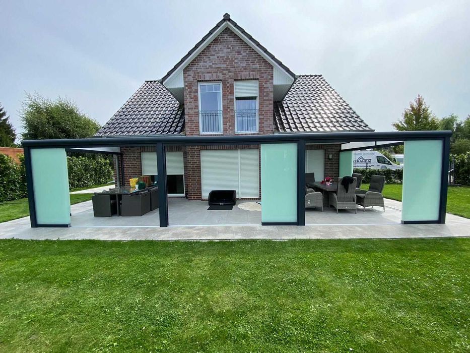 Zadaszenie Tarasu - Pergola - Ogród Letni, Aluminium/szkło na wymiar