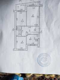 Продам трёх комнатную квартиру,