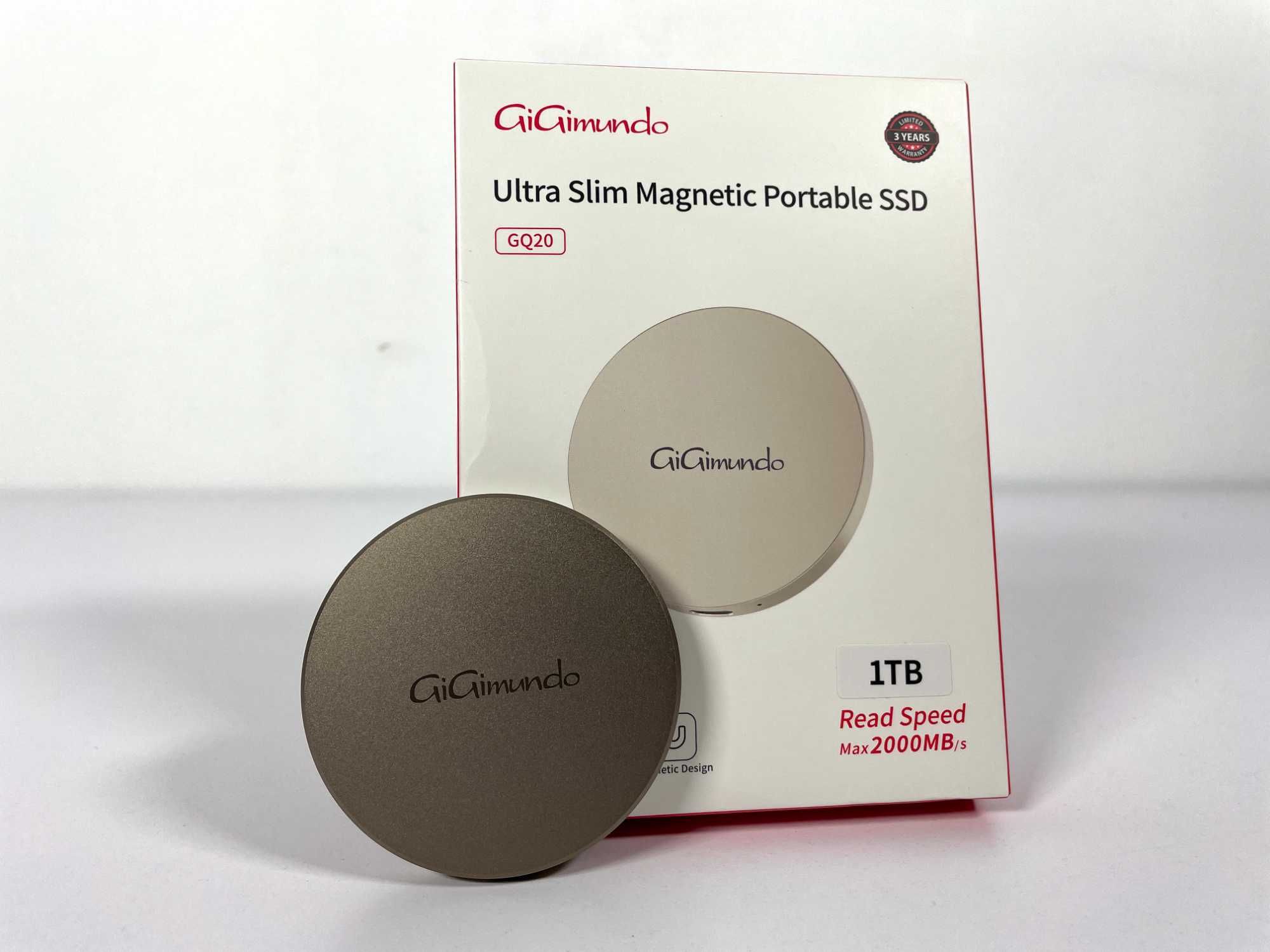 GiGiMundo GQ20 1ТБ SSD Портативний USB-C для iPhone 15/16, Android