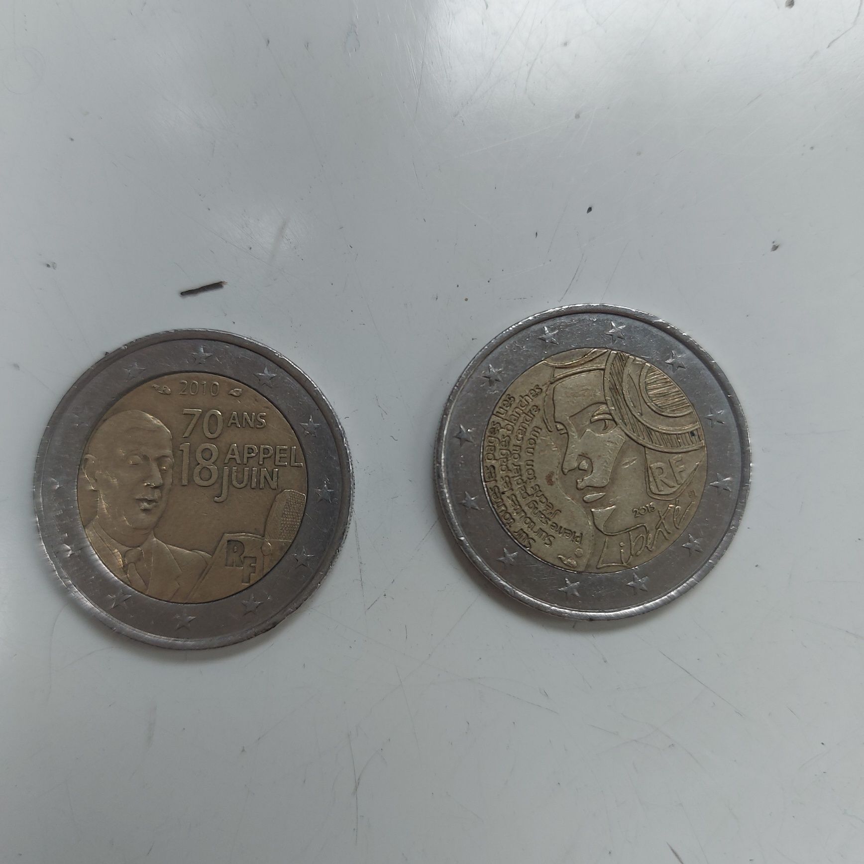 Moedas de 2 euros