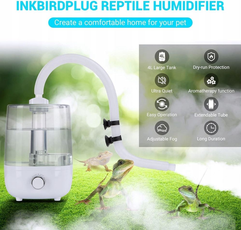 o terrariów z dużym zbiornikiem 4L INKBIRDPLUS
