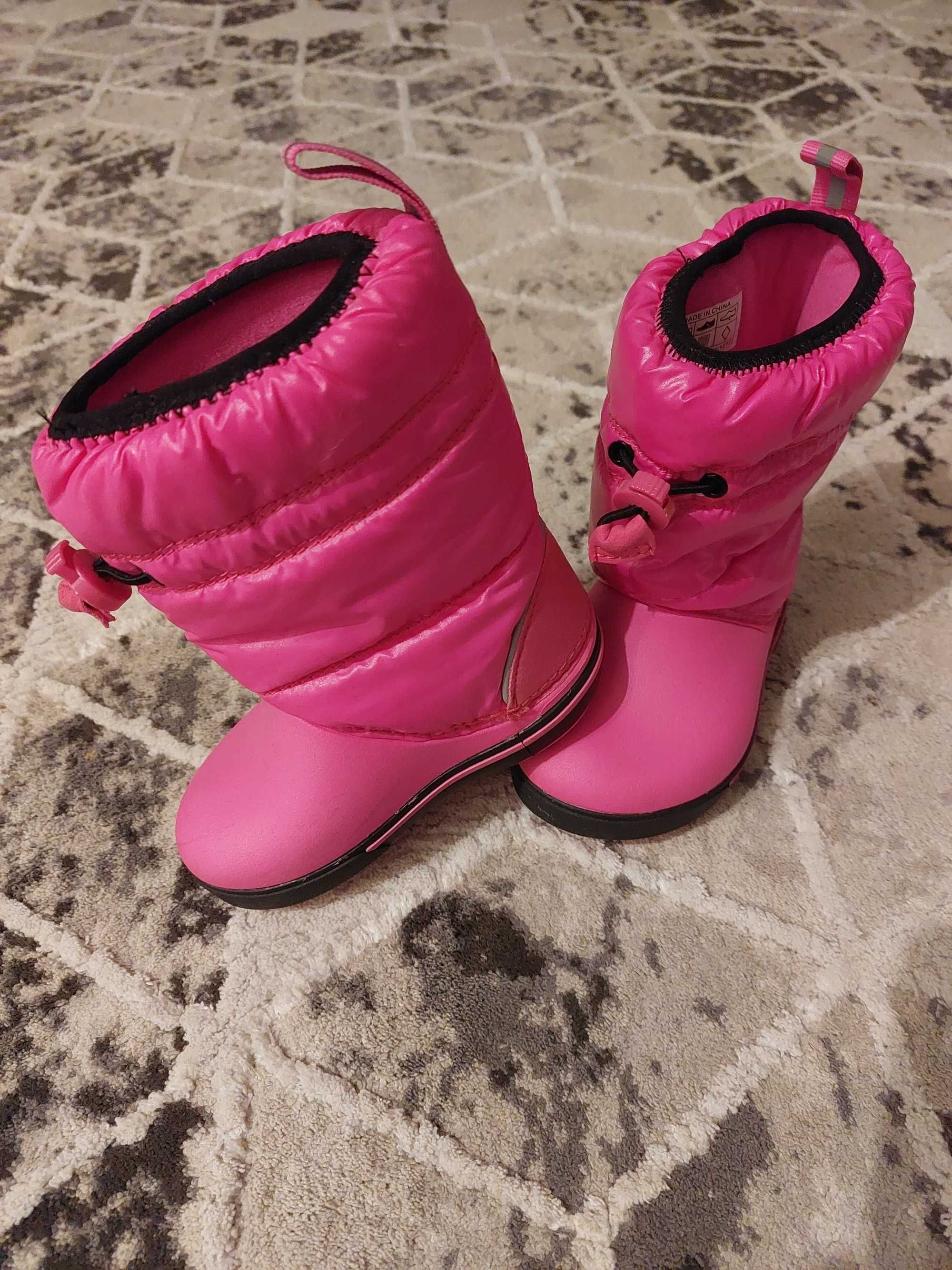 Śniegowce buty zimowe dziecięce Crocs r.C7