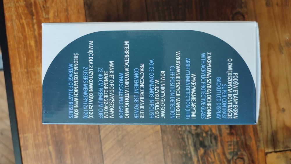 CIŚNIENIOMIERZ NARAMIENNY Vitammy NEXT 6 arytmia USB-C etui_jak Nowy