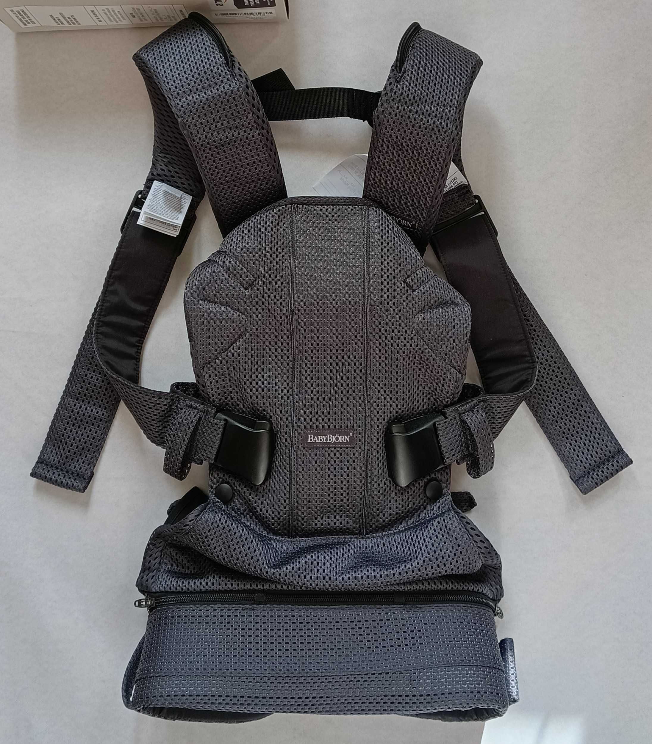 Новый рюкзак Babybjorn One Air Mesh Antracite переноска кенгуру