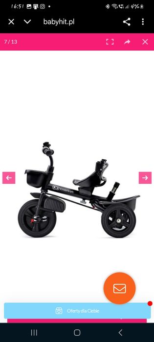 Rowerek 3w1 Kinderkraft AVEO