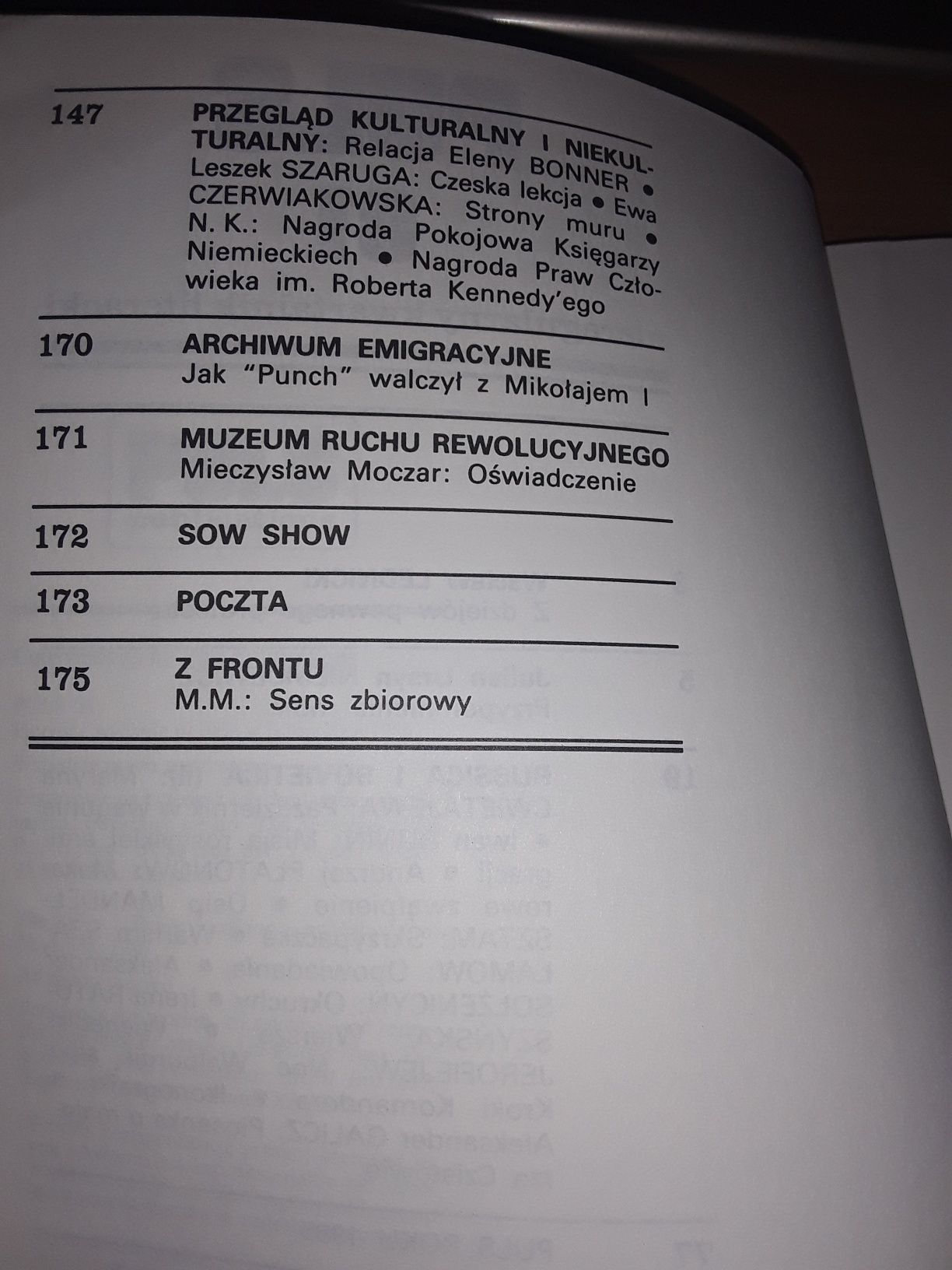 Puls nieregularny kwartalny literacki numer 31 jesień 1986 Niemcewicz