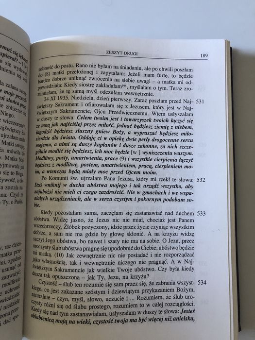 Dzienniczek Milosierdzie Boze w duszy mojej sw Faustyna Kowalska