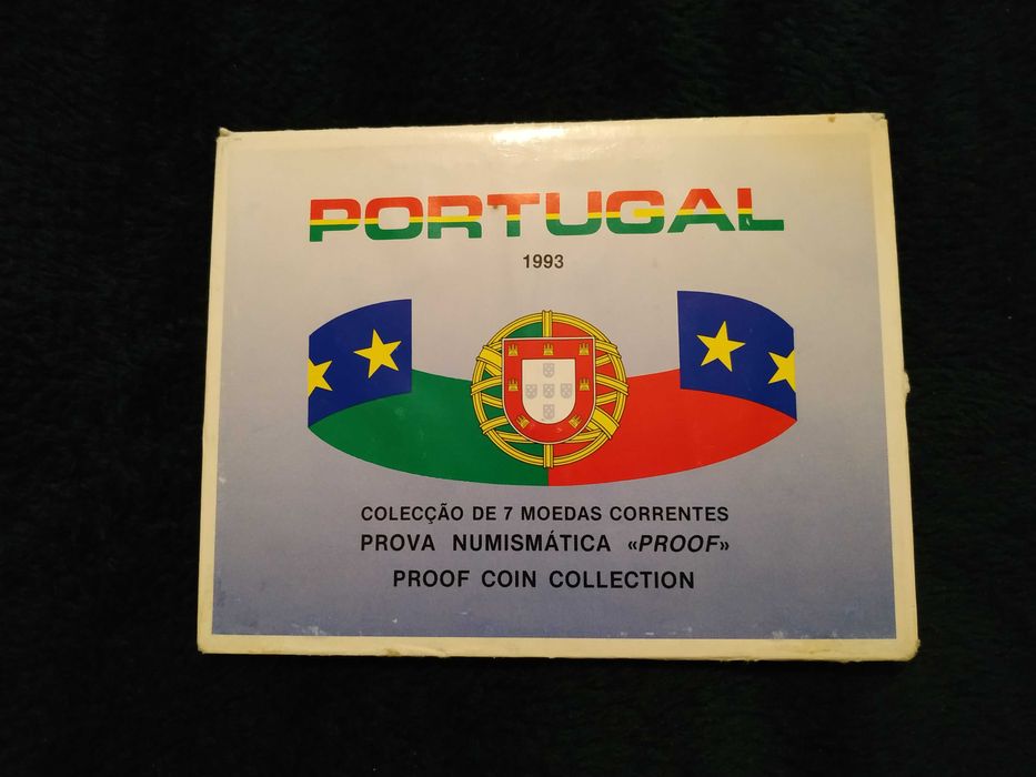 Portugal - caixa de moedas proof de 1993