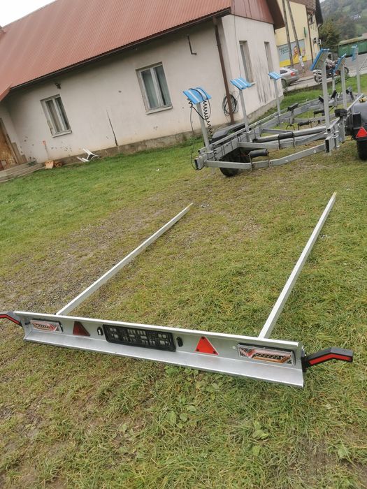 Przyczepa do Łodzi motorowych i żaglowych ciężarowa 2500dmc 9m 2 kompl
