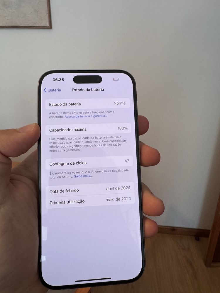 iPhone 15 pro como novo