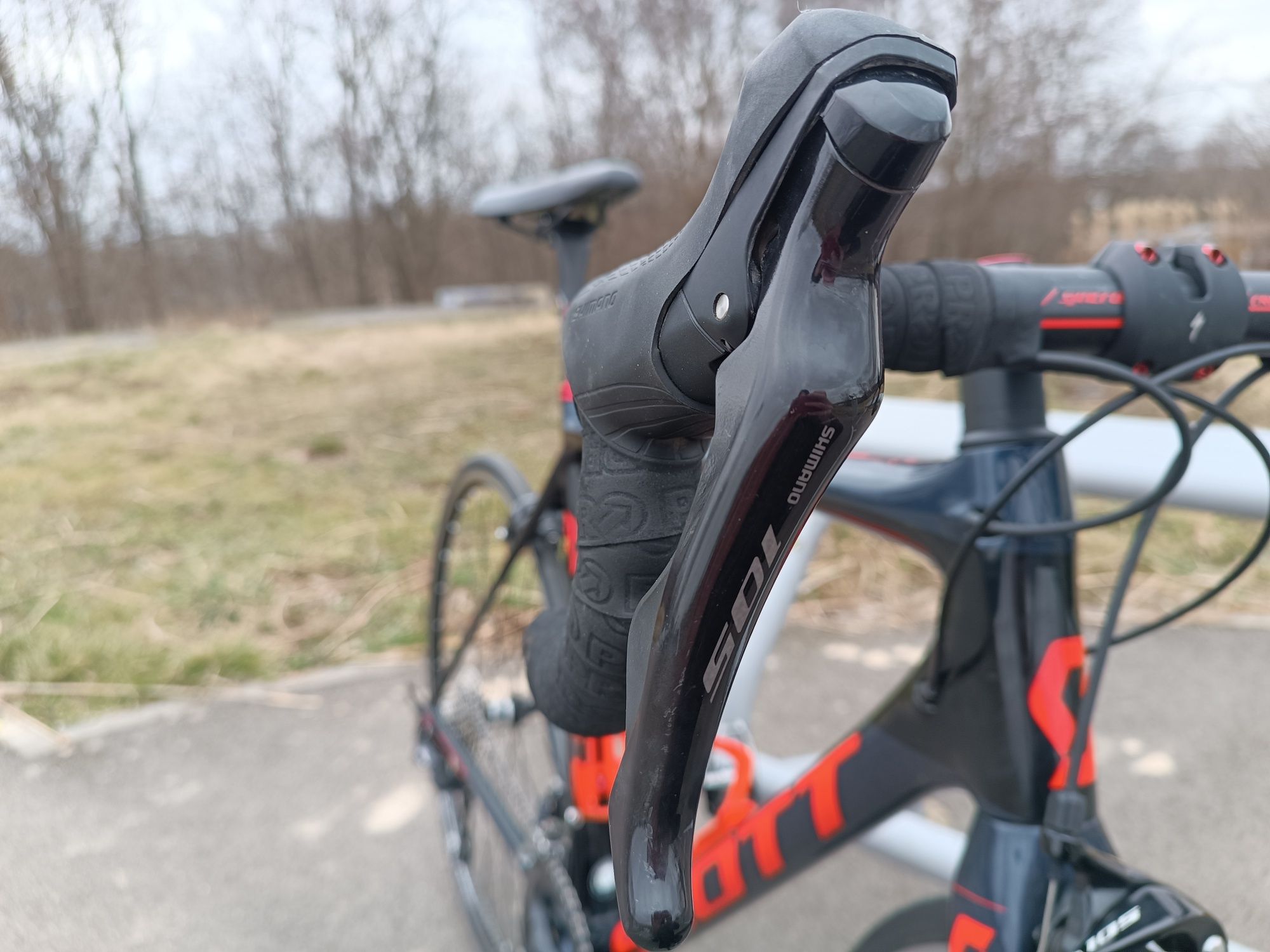 Rower szosowy Scott Addict RC 10 2018, pomiar mocy RONDE, DT Swiss 350
