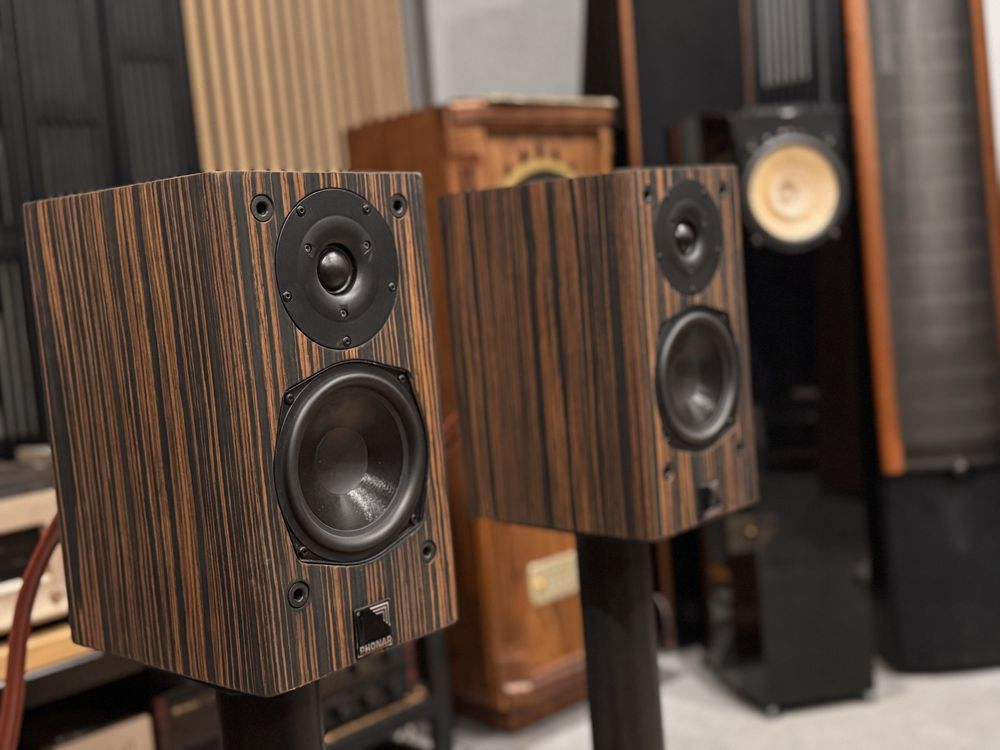 Kolumny podstawkowe DIY robione na Phonar Monitor vifa
