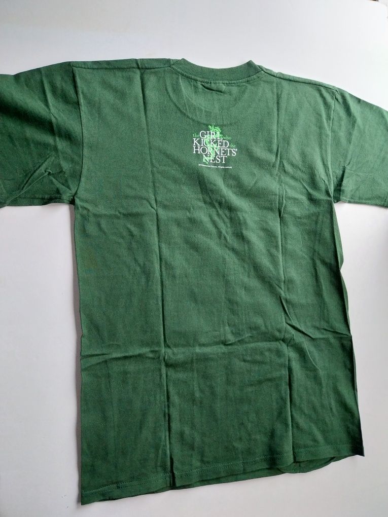 T-shirt dragão filme Millenium The Girl Who Kicked the Hornet's Nest S