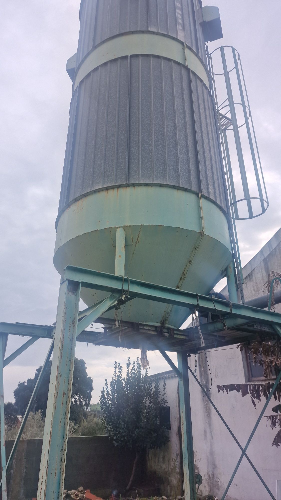 Silo cilo para serrim serradura de carpintarias