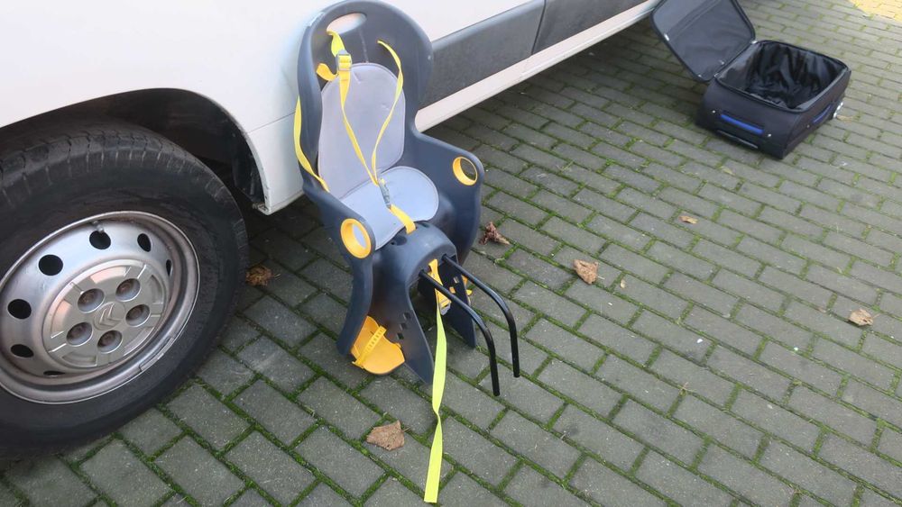 Fotelik rowerowy b.g. 22kg