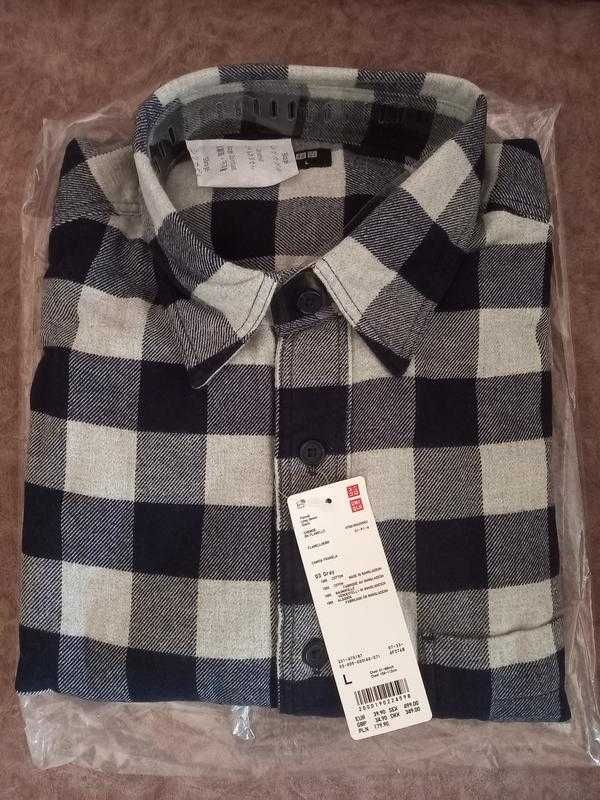 чоловічі фланелеві сорочки Uniqlo Японія