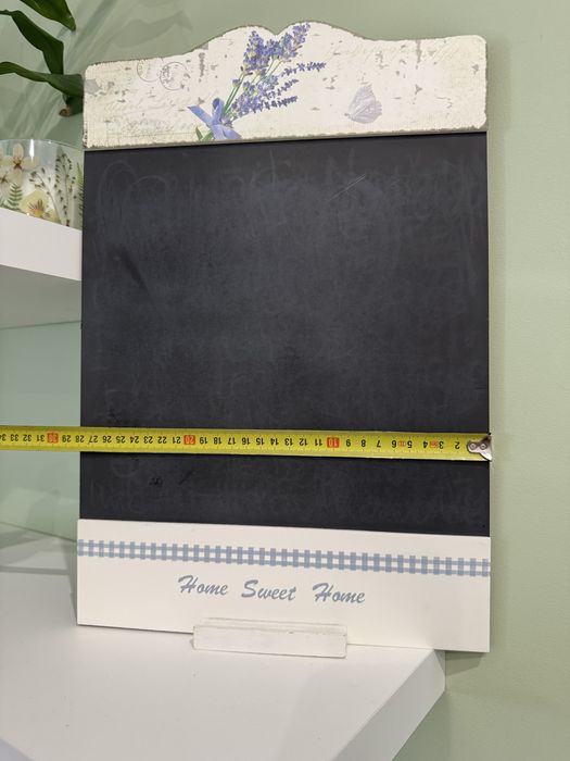 Tablica kredowa idealna do kuchni lub przedpokoju