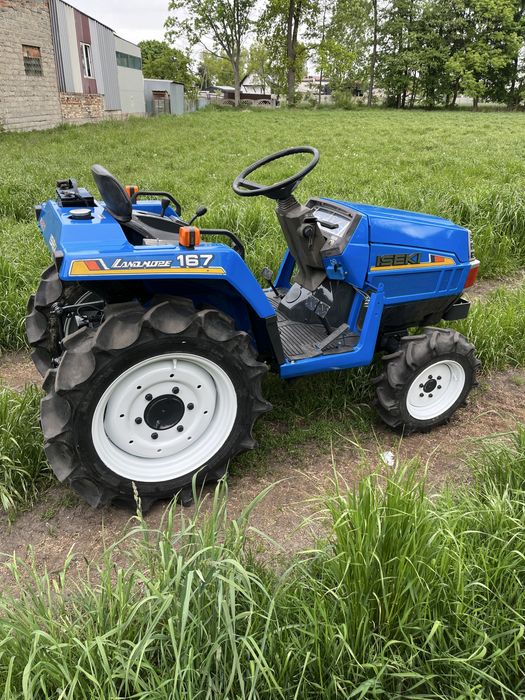 Traktorek Iseki TU 167 glebogryzarka  4x4 17 km