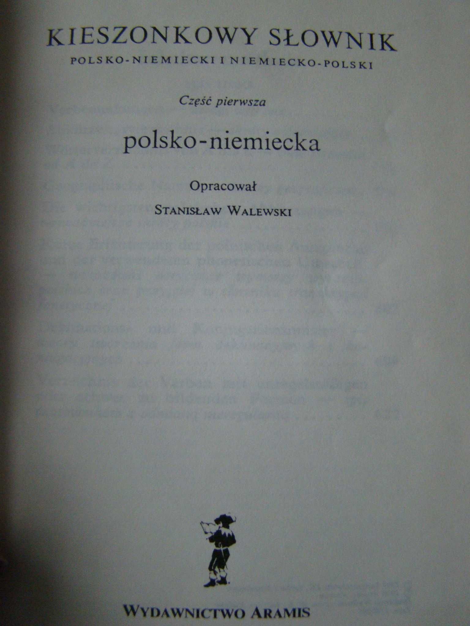 Słownik polsko-niemiecki i niemiecko-polski