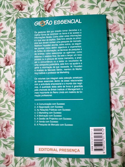 Livro - Livro - A pesquisa de mercado com sucesso