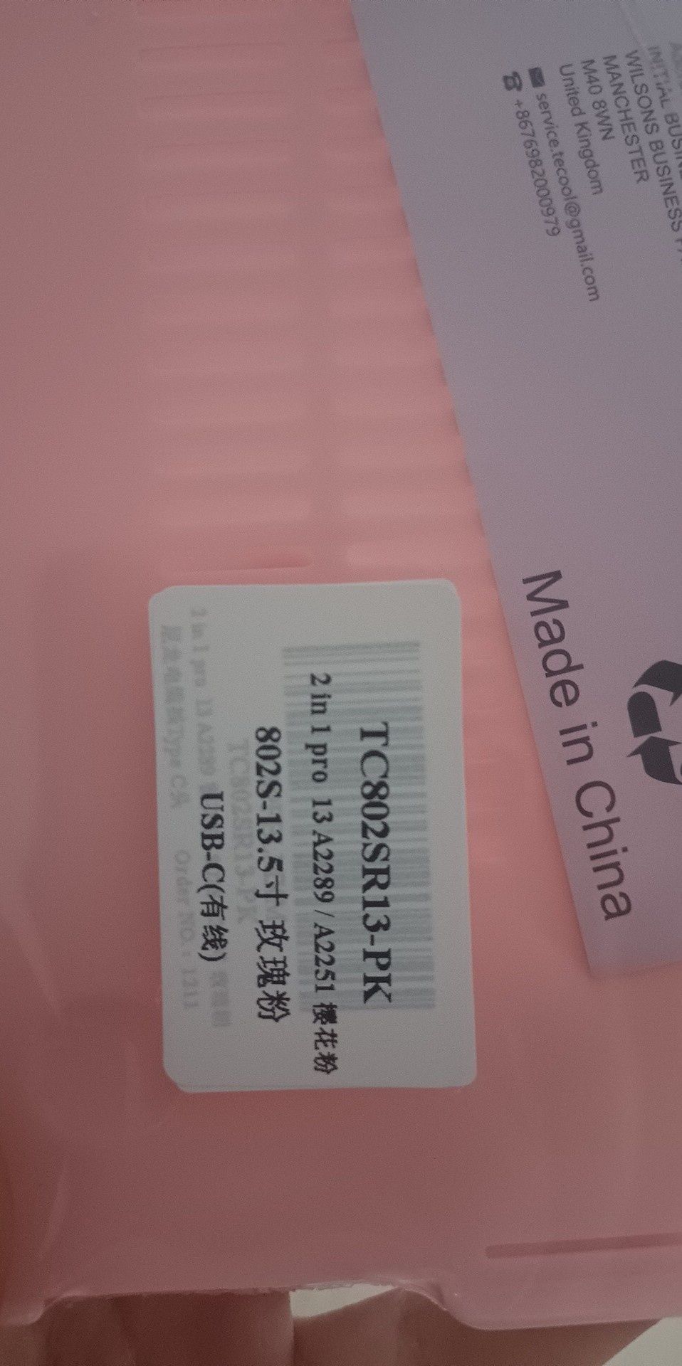 Etui 2 w 1 do MacBook pro 13 Zestaw