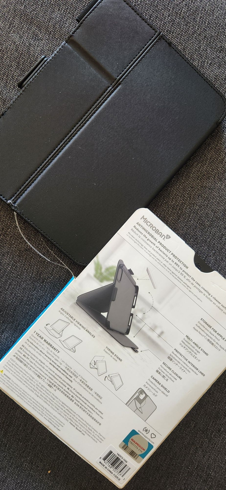 Чохол для iPad mini 6 | 7 (2021 | 2024) Speck Balance Folio Black