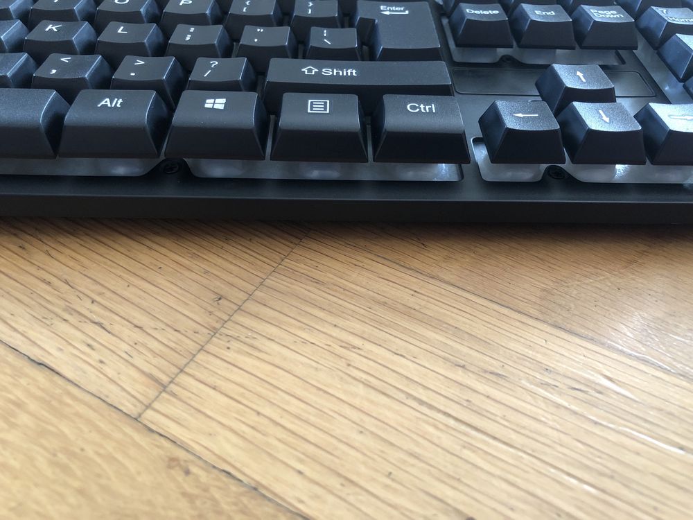 Klawiatura z podświetleniem led