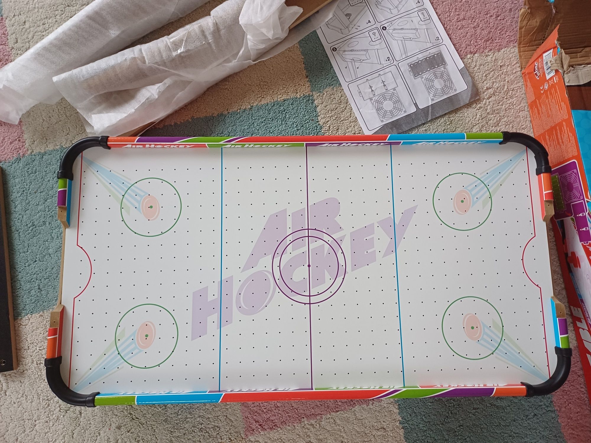 Air hockey tablet