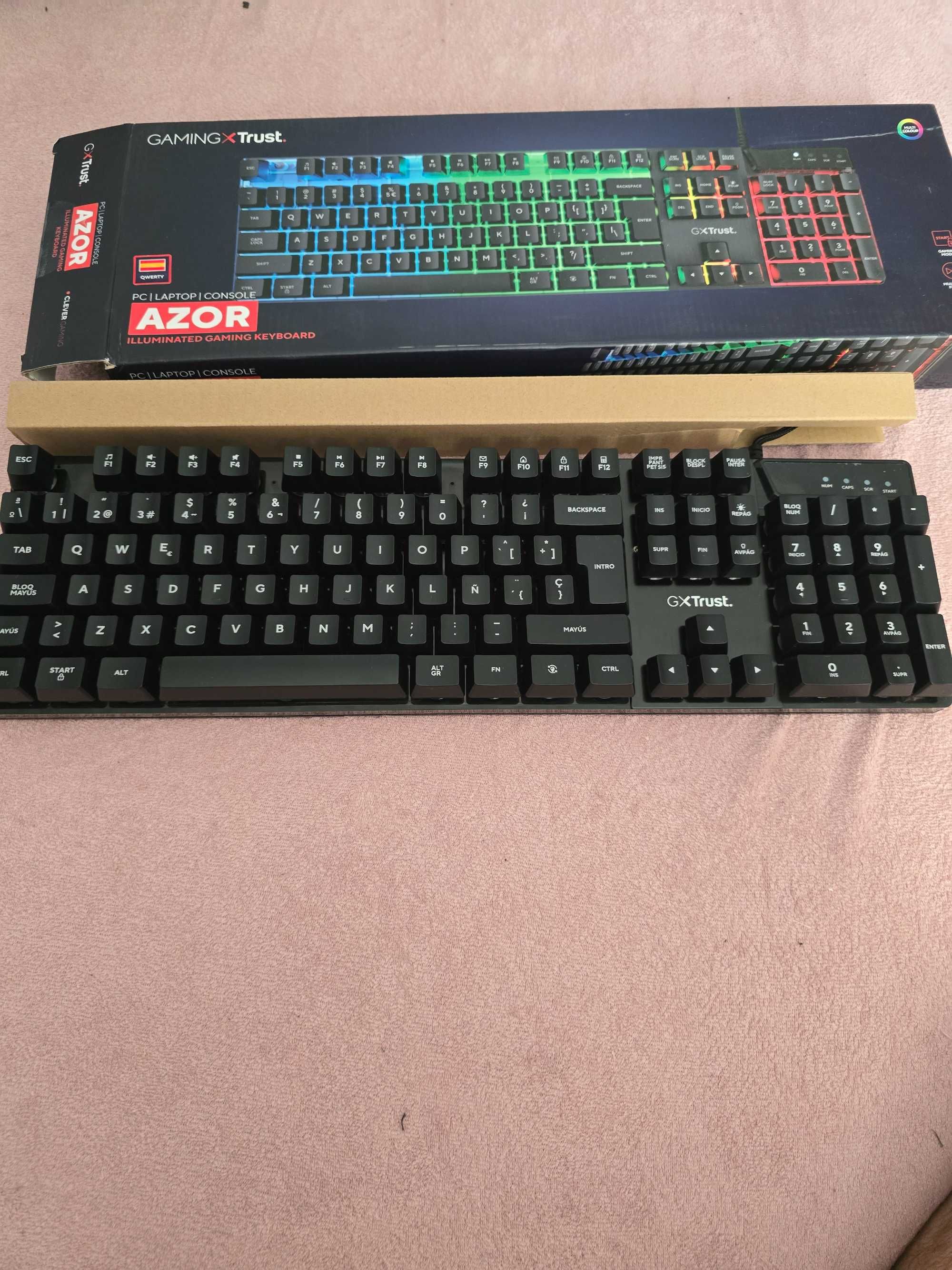 Trust GXT Azor - Nowa klawiatura gamingowa RGB