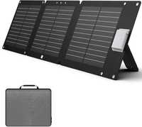 Powkey składany Panel słoneczny 60 W z wyjściem 18 V DC USB-A USB-C