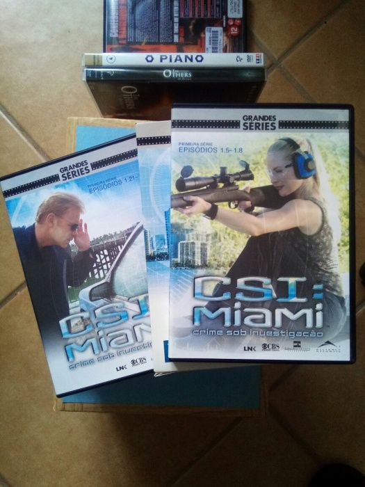 Colecção DVD CSI: Miami Filmes Séries