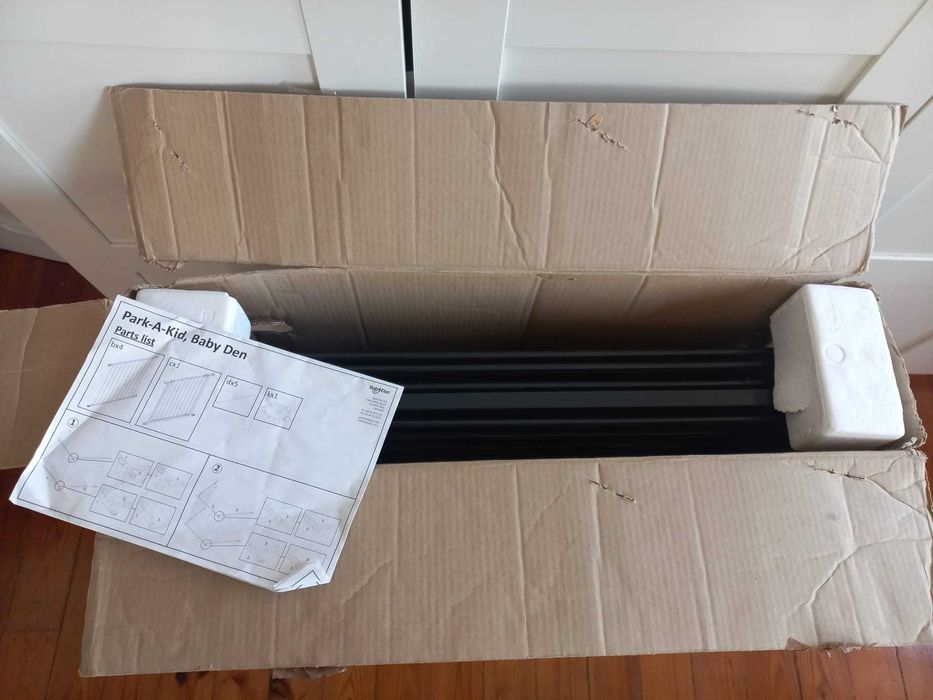 BABY DAN Playpen MODULAR, Parque para bebé OU barreira de segurança