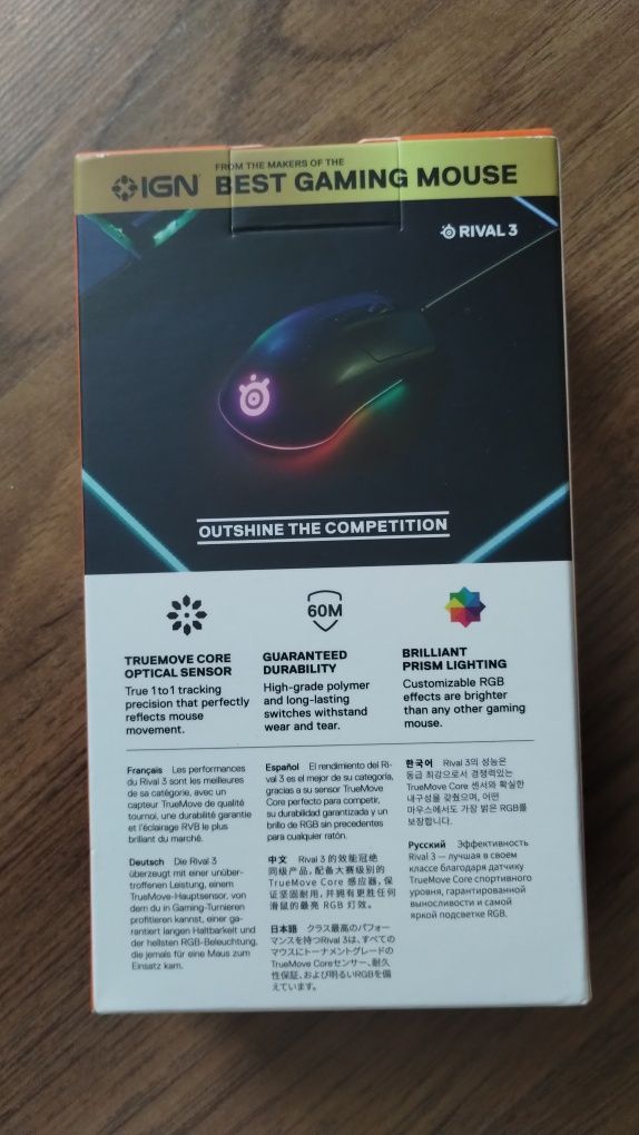 Myszka Steelseries Rival 3 [NOWA]