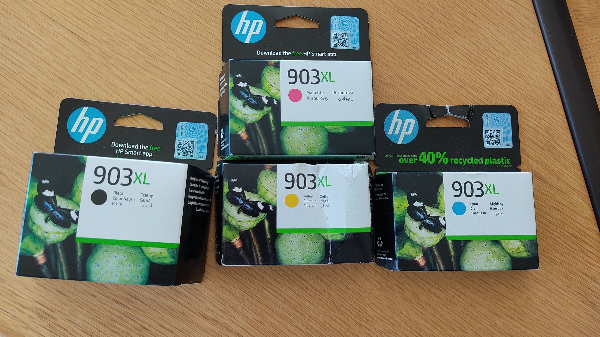 Kit tinteiros para impressora HP NOVOS!