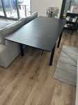 Mesa preta ikea extensivel