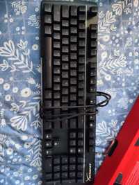 Teclado mecânico hyper x alloy MKW100