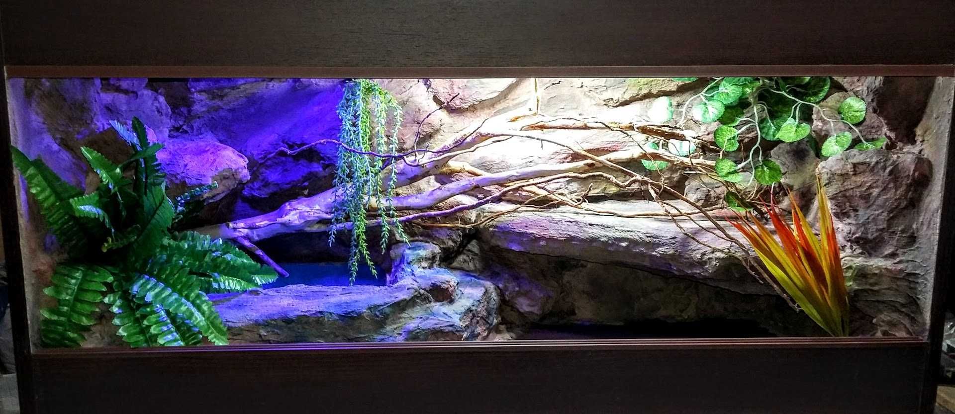 Terrarium dla węża na zamówienie 90x40x40