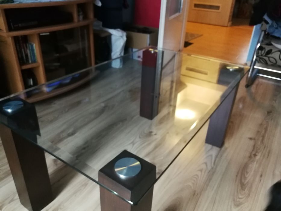 Stolik kawowy szklany