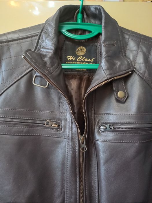 Куртка кожаная натуральная  мужская