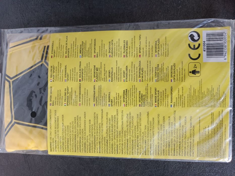 Dmuchana piłka plażowa Bestway