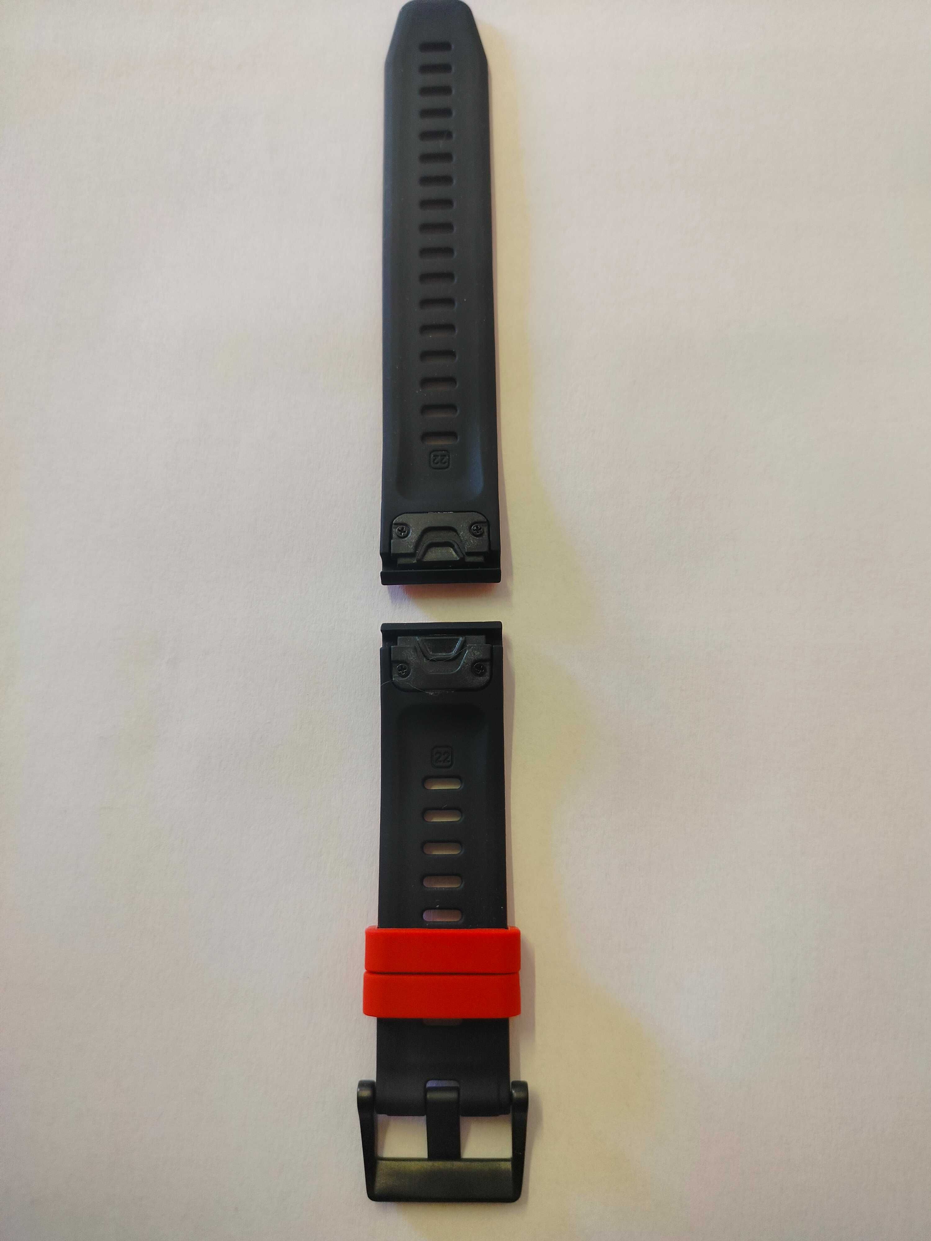 Pasek silikonowy do zegarka Anbest 22mm